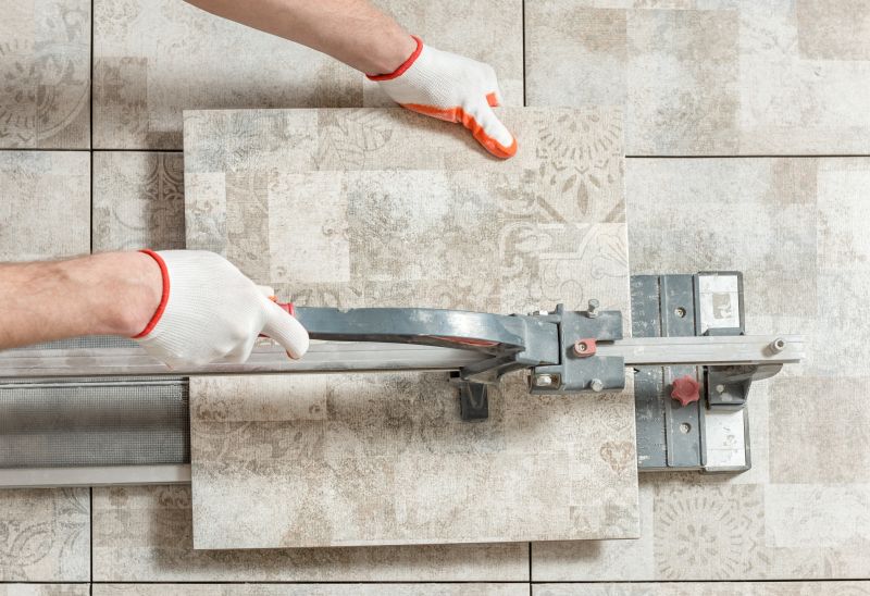 Tile Cutting and Preparation